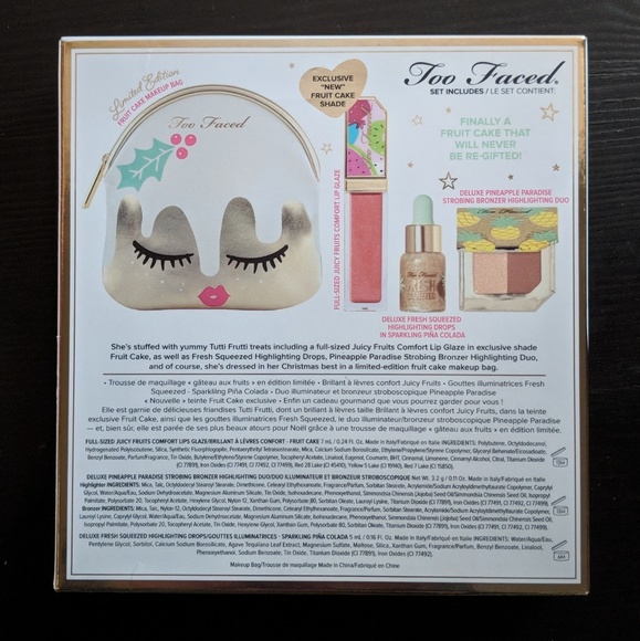 🥳 ** FINAL PRICE ** Tutti Frutti Christmas Fruit Cake Set - Picture 4 of 5